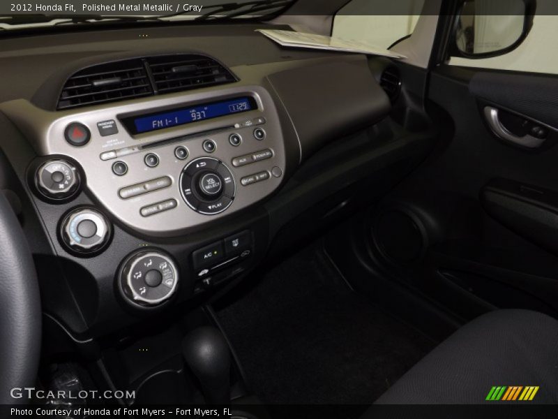 Polished Metal Metallic / Gray 2012 Honda Fit