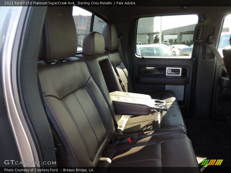Sterling Grey Metallic / Pale Adobe 2011 Ford F150 Platinum SuperCrew 4x4