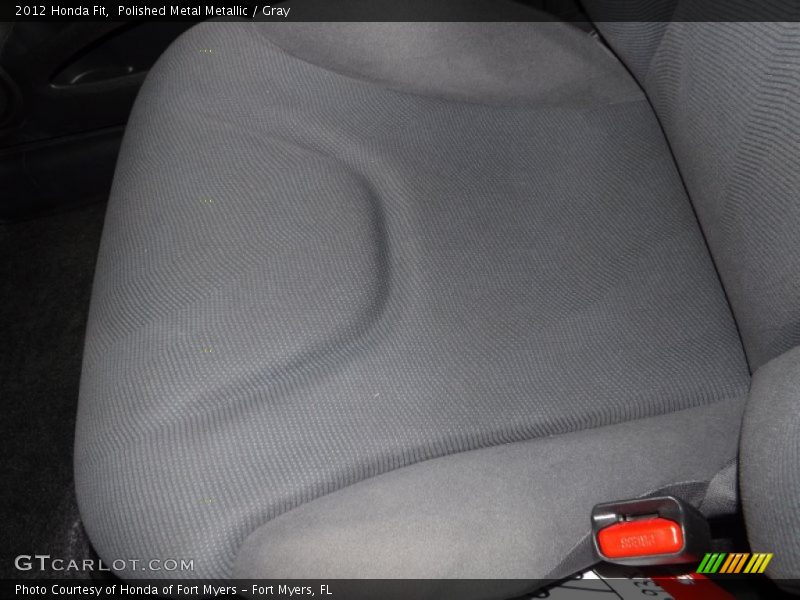 Polished Metal Metallic / Gray 2012 Honda Fit