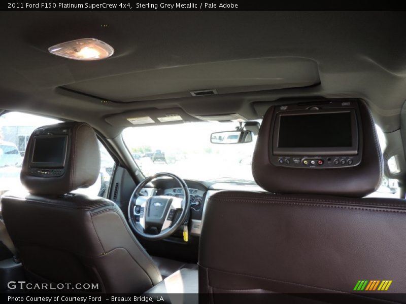 Sterling Grey Metallic / Pale Adobe 2011 Ford F150 Platinum SuperCrew 4x4