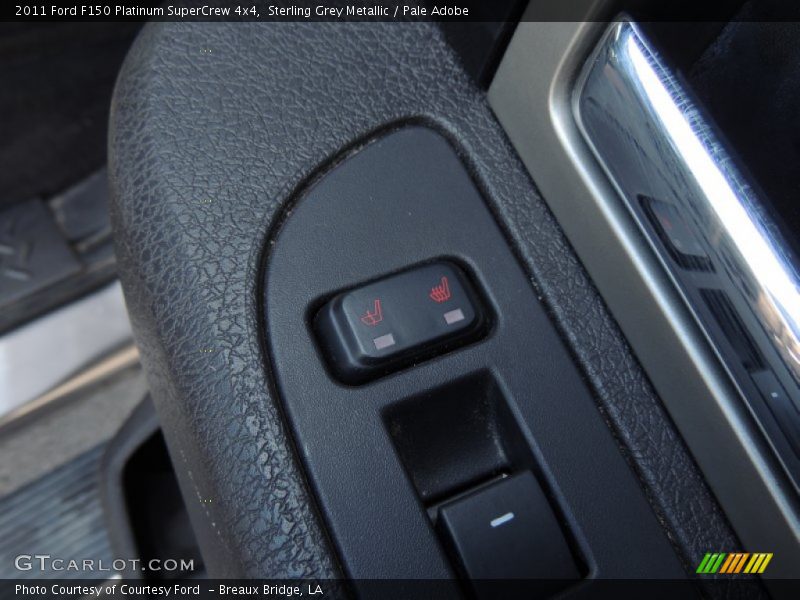 Sterling Grey Metallic / Pale Adobe 2011 Ford F150 Platinum SuperCrew 4x4