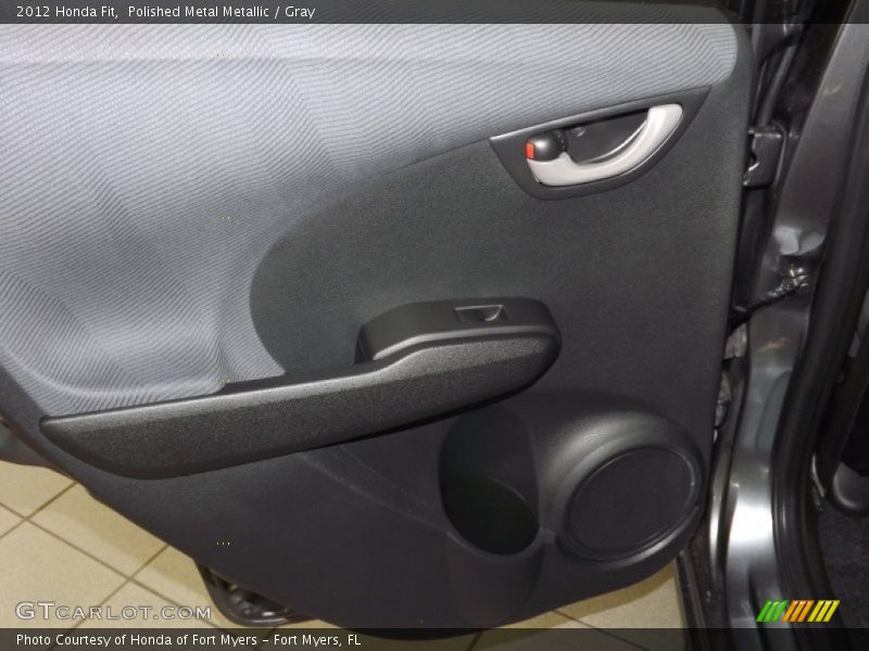Polished Metal Metallic / Gray 2012 Honda Fit