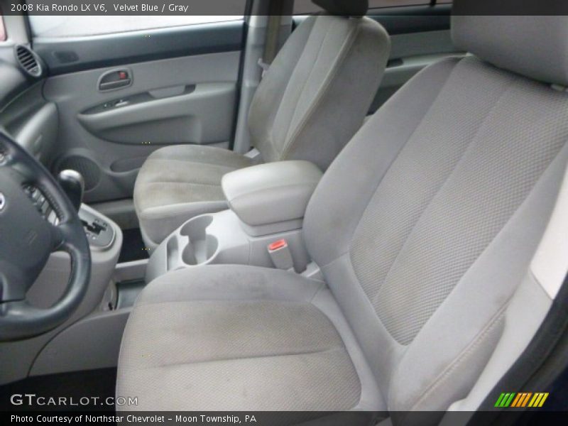 Velvet Blue / Gray 2008 Kia Rondo LX V6