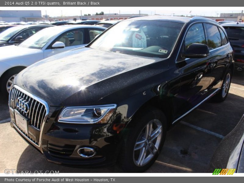 Brilliant Black / Black 2014 Audi Q5 2.0 TFSI quattro