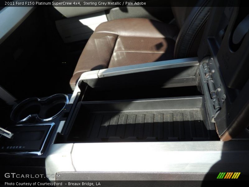 Sterling Grey Metallic / Pale Adobe 2011 Ford F150 Platinum SuperCrew 4x4