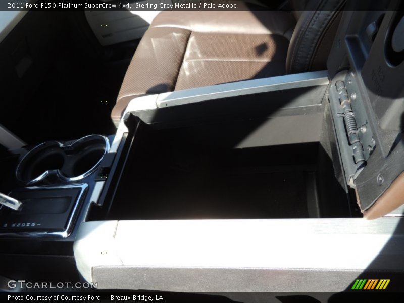 Sterling Grey Metallic / Pale Adobe 2011 Ford F150 Platinum SuperCrew 4x4