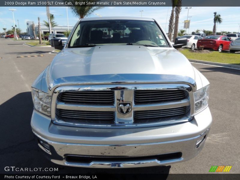 Bright Silver Metallic / Dark Slate/Medium Graystone 2009 Dodge Ram 1500 SLT Crew Cab