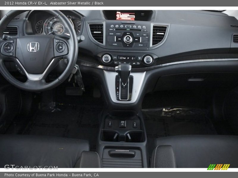 Alabaster Silver Metallic / Black 2012 Honda CR-V EX-L