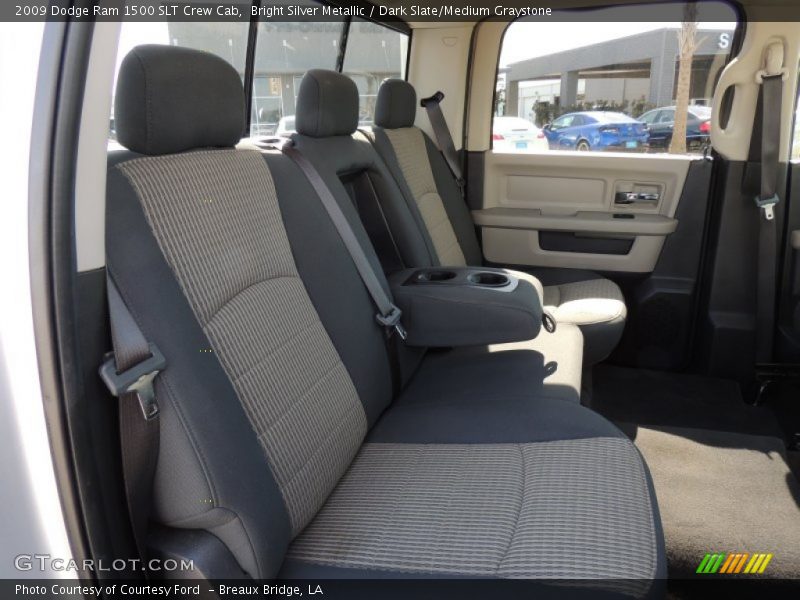Bright Silver Metallic / Dark Slate/Medium Graystone 2009 Dodge Ram 1500 SLT Crew Cab