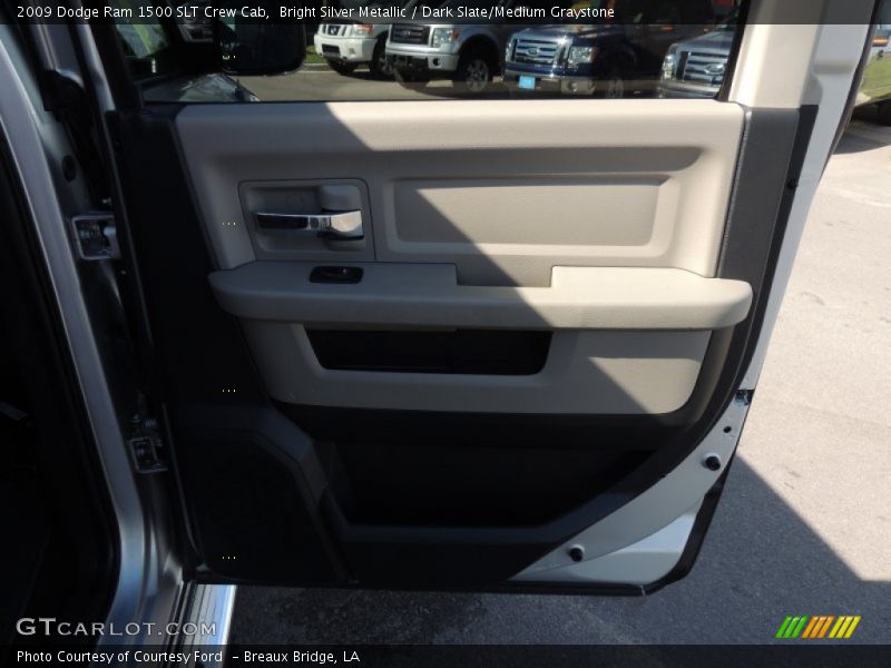 Bright Silver Metallic / Dark Slate/Medium Graystone 2009 Dodge Ram 1500 SLT Crew Cab