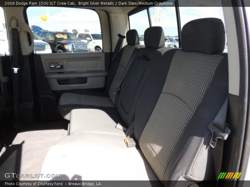 Bright Silver Metallic / Dark Slate/Medium Graystone 2009 Dodge Ram 1500 SLT Crew Cab