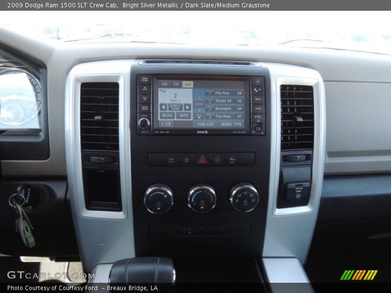 Bright Silver Metallic / Dark Slate/Medium Graystone 2009 Dodge Ram 1500 SLT Crew Cab