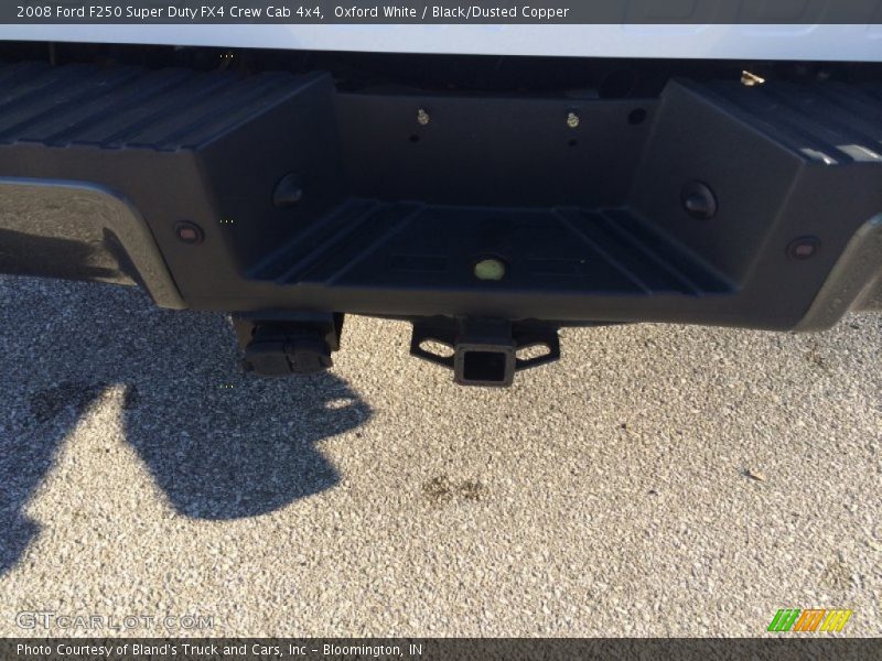 Oxford White / Black/Dusted Copper 2008 Ford F250 Super Duty FX4 Crew Cab 4x4