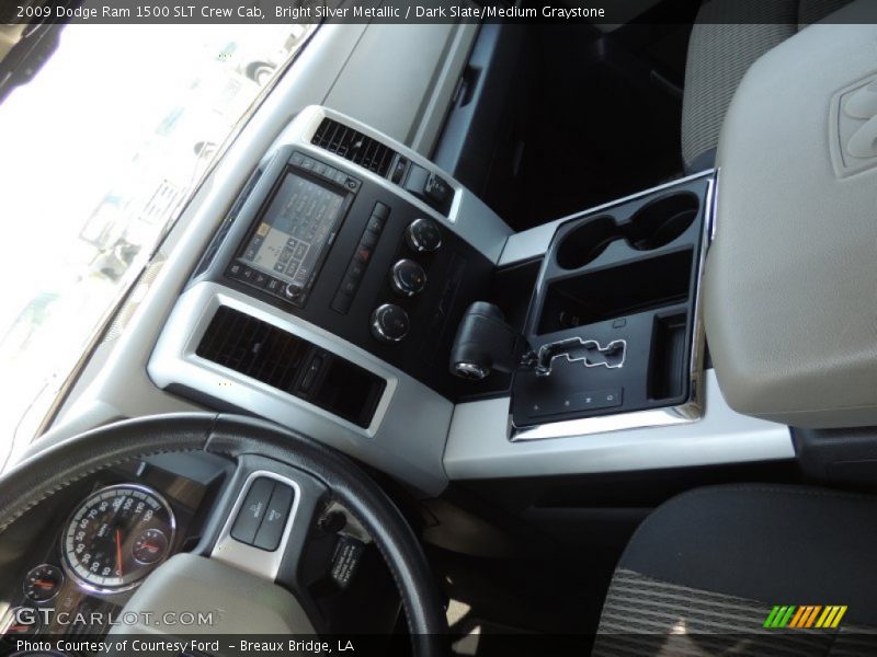Bright Silver Metallic / Dark Slate/Medium Graystone 2009 Dodge Ram 1500 SLT Crew Cab