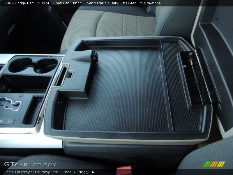 Bright Silver Metallic / Dark Slate/Medium Graystone 2009 Dodge Ram 1500 SLT Crew Cab