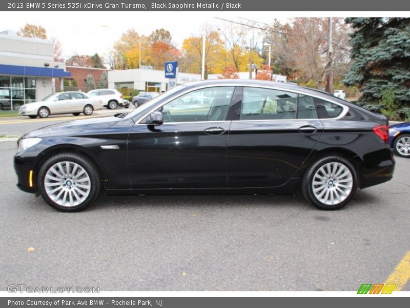 Black Sapphire Metallic / Black 2013 BMW 5 Series 535i xDrive Gran Turismo