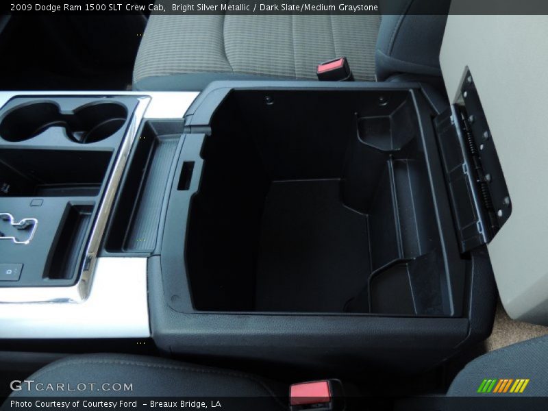 Bright Silver Metallic / Dark Slate/Medium Graystone 2009 Dodge Ram 1500 SLT Crew Cab