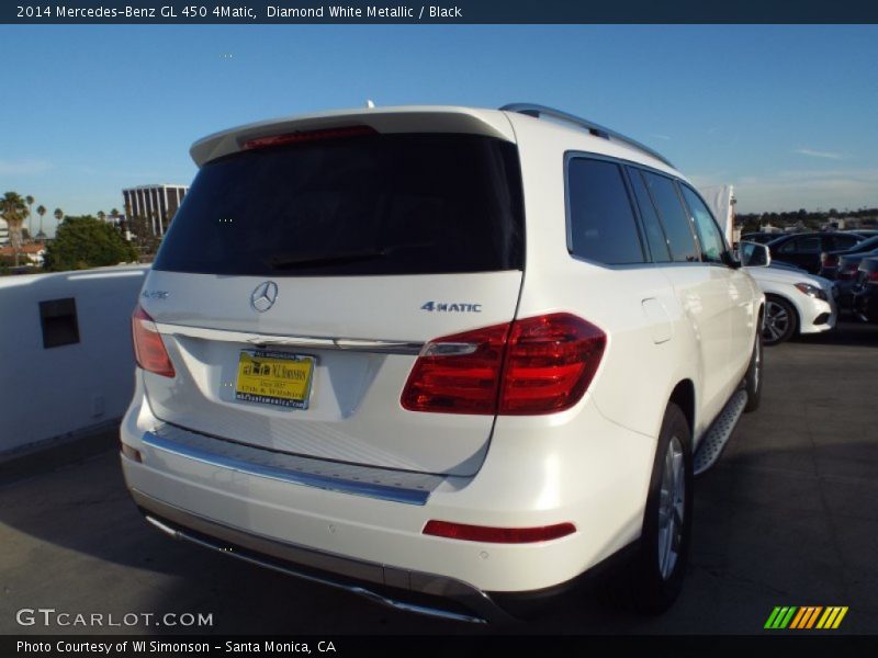 Diamond White Metallic / Black 2014 Mercedes-Benz GL 450 4Matic