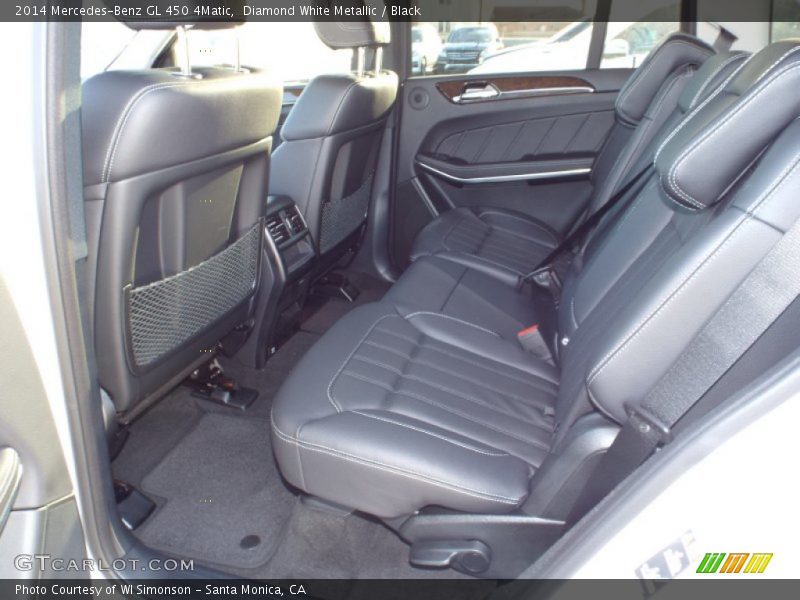 Diamond White Metallic / Black 2014 Mercedes-Benz GL 450 4Matic
