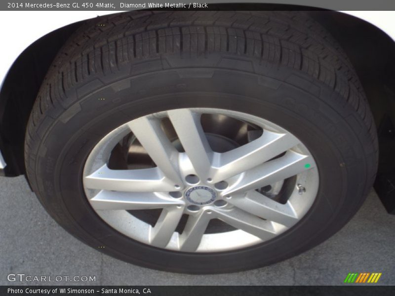 Diamond White Metallic / Black 2014 Mercedes-Benz GL 450 4Matic