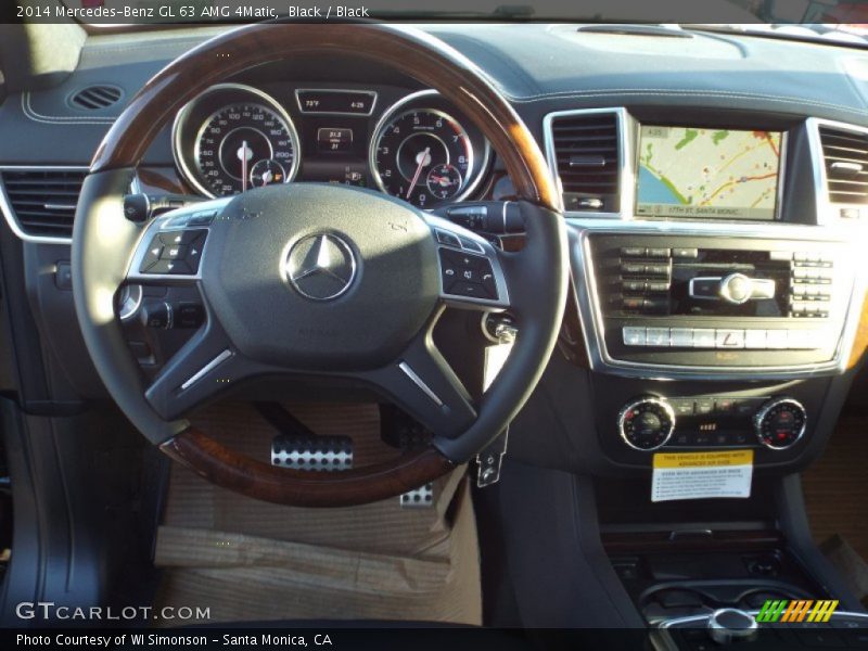 Black / Black 2014 Mercedes-Benz GL 63 AMG 4Matic