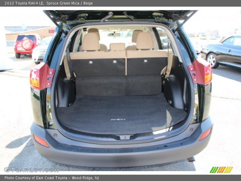  2013 RAV4 LE Trunk