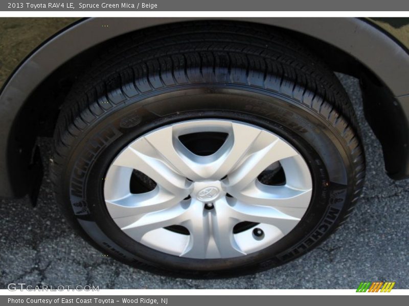 Spruce Green Mica / Beige 2013 Toyota RAV4 LE