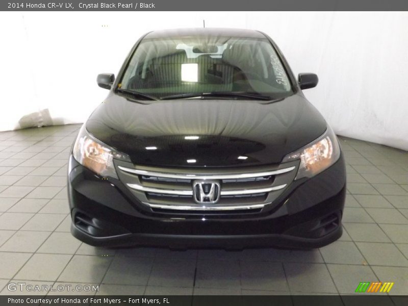 Crystal Black Pearl / Black 2014 Honda CR-V LX