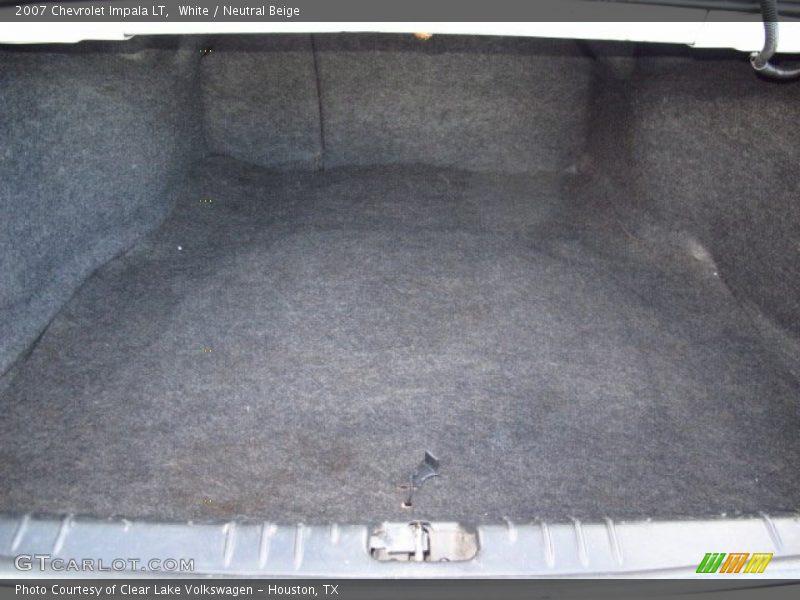 White / Neutral Beige 2007 Chevrolet Impala LT
