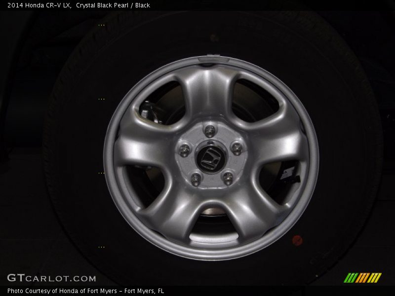Crystal Black Pearl / Black 2014 Honda CR-V LX