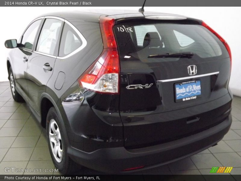 Crystal Black Pearl / Black 2014 Honda CR-V LX