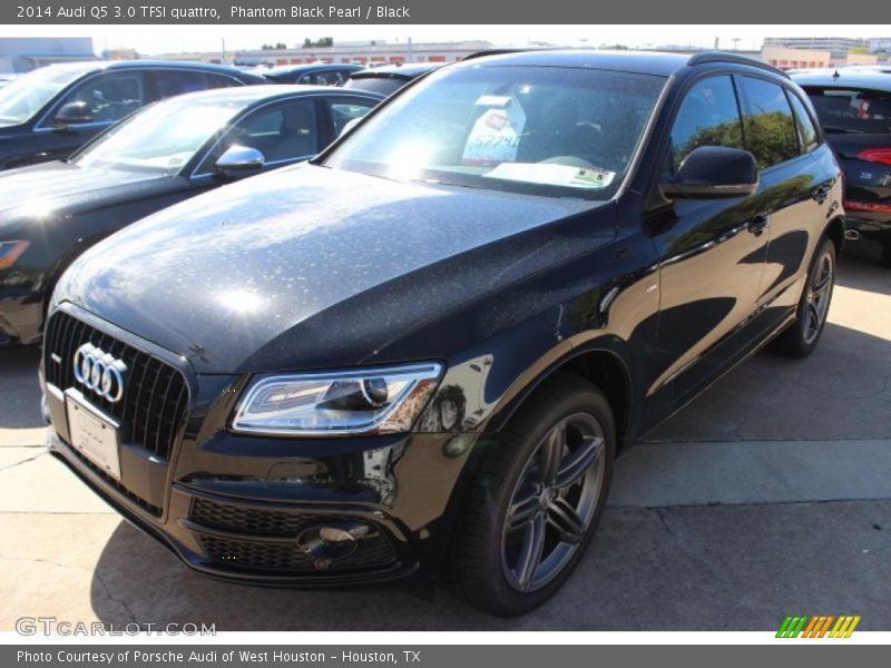 Phantom Black Pearl / Black 2014 Audi Q5 3.0 TFSI quattro