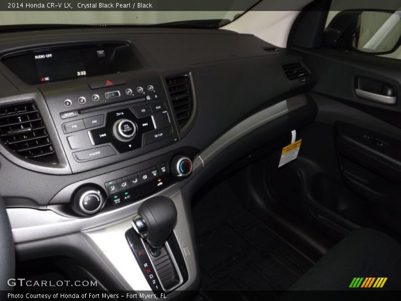 Crystal Black Pearl / Black 2014 Honda CR-V LX