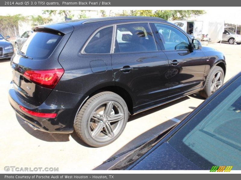 Phantom Black Pearl / Black 2014 Audi Q5 3.0 TFSI quattro