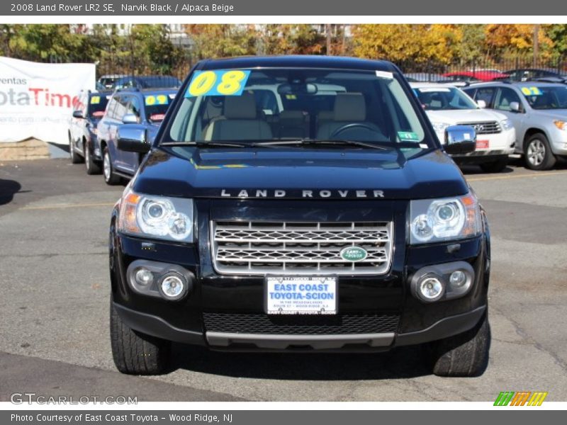Narvik Black / Alpaca Beige 2008 Land Rover LR2 SE