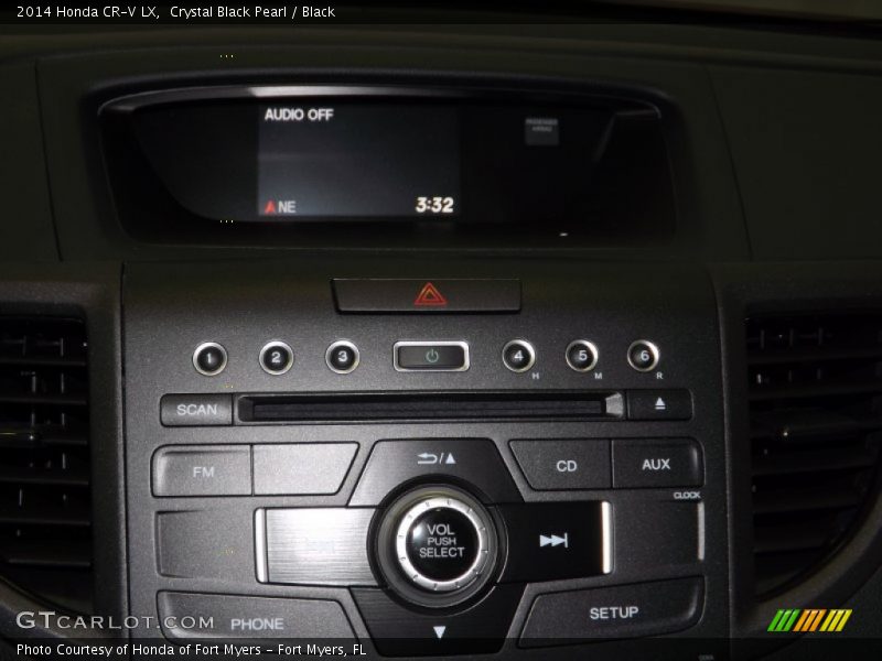 Crystal Black Pearl / Black 2014 Honda CR-V LX