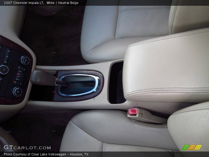 White / Neutral Beige 2007 Chevrolet Impala LT