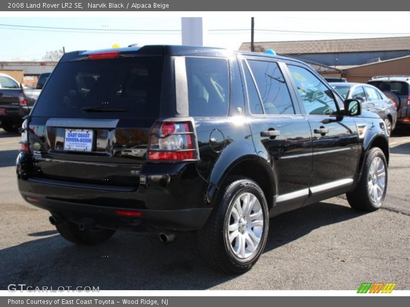 Narvik Black / Alpaca Beige 2008 Land Rover LR2 SE