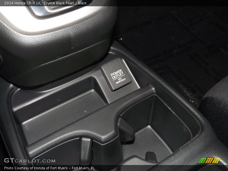 Crystal Black Pearl / Black 2014 Honda CR-V LX