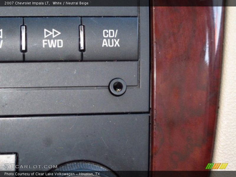 White / Neutral Beige 2007 Chevrolet Impala LT