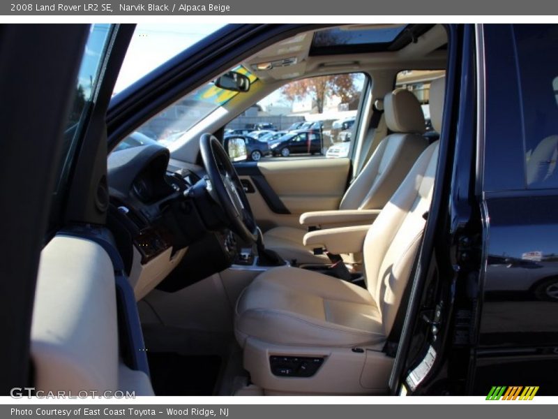 Narvik Black / Alpaca Beige 2008 Land Rover LR2 SE