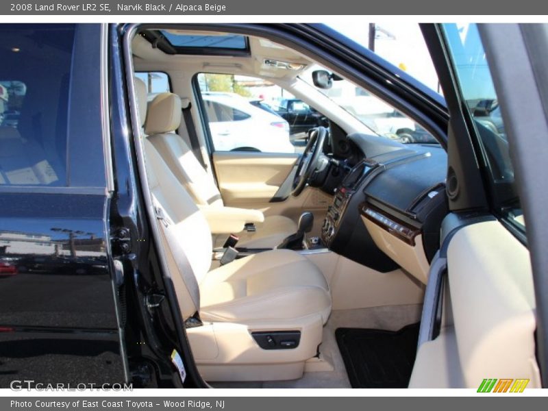 Narvik Black / Alpaca Beige 2008 Land Rover LR2 SE
