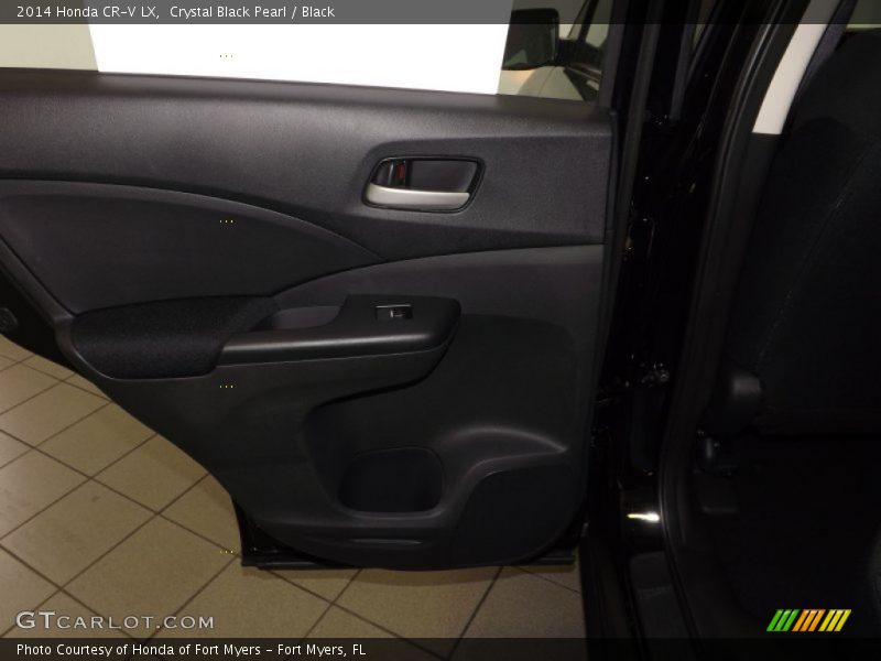 Crystal Black Pearl / Black 2014 Honda CR-V LX