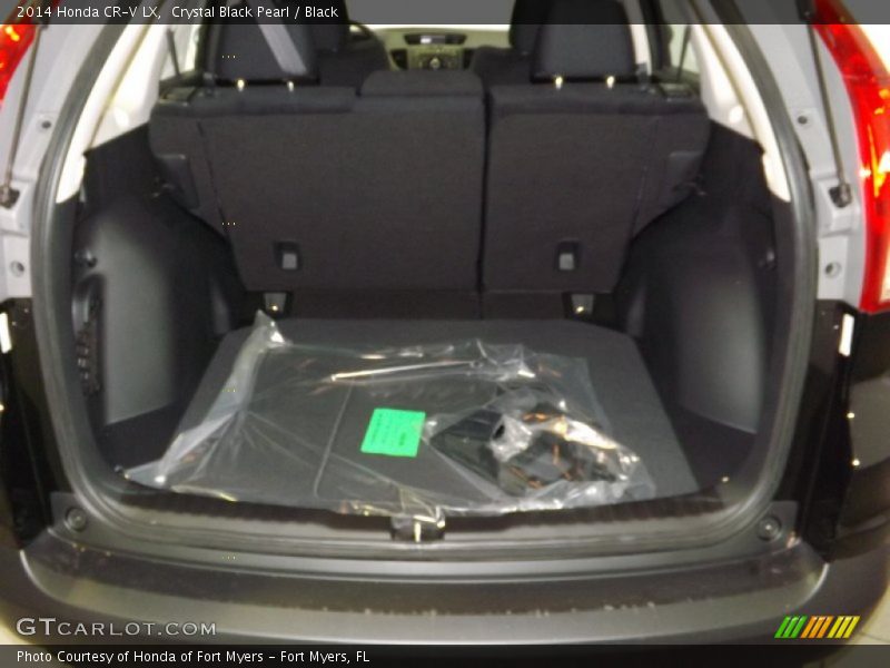 Crystal Black Pearl / Black 2014 Honda CR-V LX