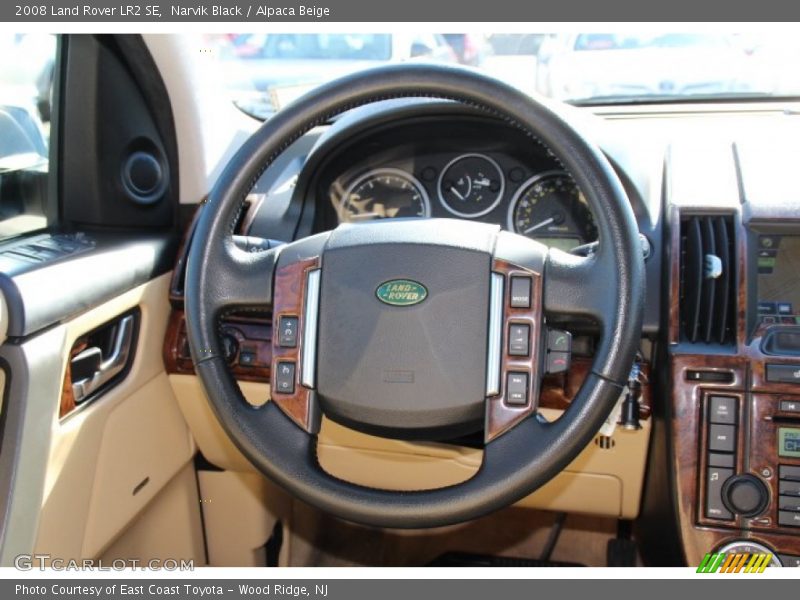 Narvik Black / Alpaca Beige 2008 Land Rover LR2 SE