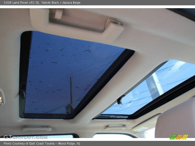 Narvik Black / Alpaca Beige 2008 Land Rover LR2 SE