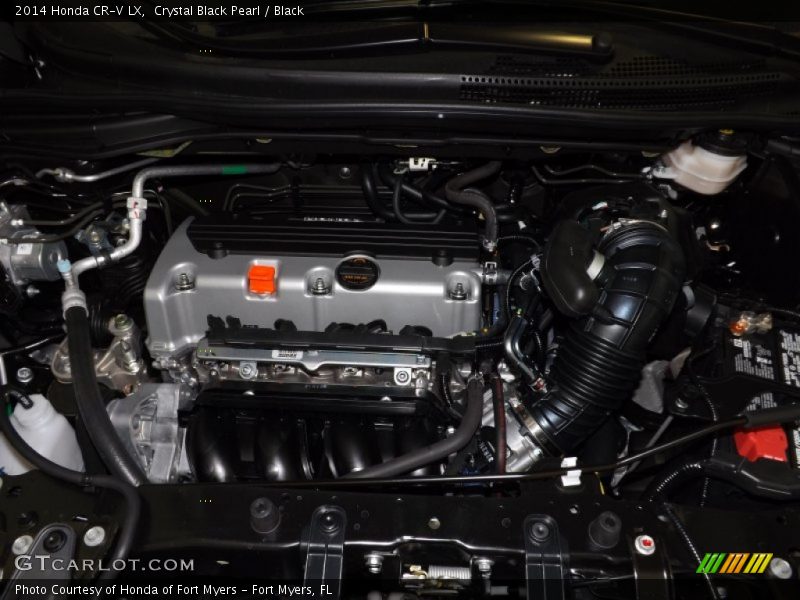 Crystal Black Pearl / Black 2014 Honda CR-V LX