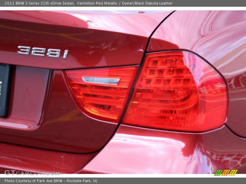 Vermillion Red Metallic / Oyster/Black Dakota Leather 2011 BMW 3 Series 328i xDrive Sedan