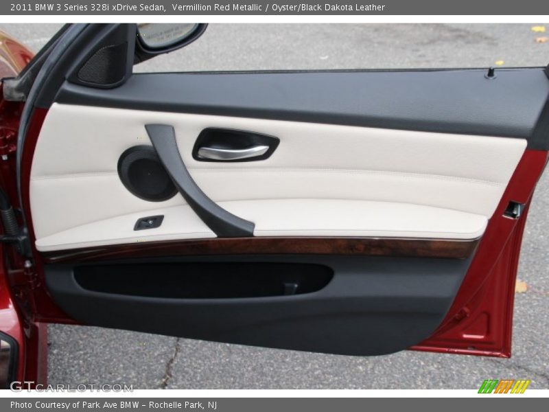 Vermillion Red Metallic / Oyster/Black Dakota Leather 2011 BMW 3 Series 328i xDrive Sedan