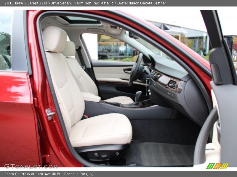 Vermillion Red Metallic / Oyster/Black Dakota Leather 2011 BMW 3 Series 328i xDrive Sedan